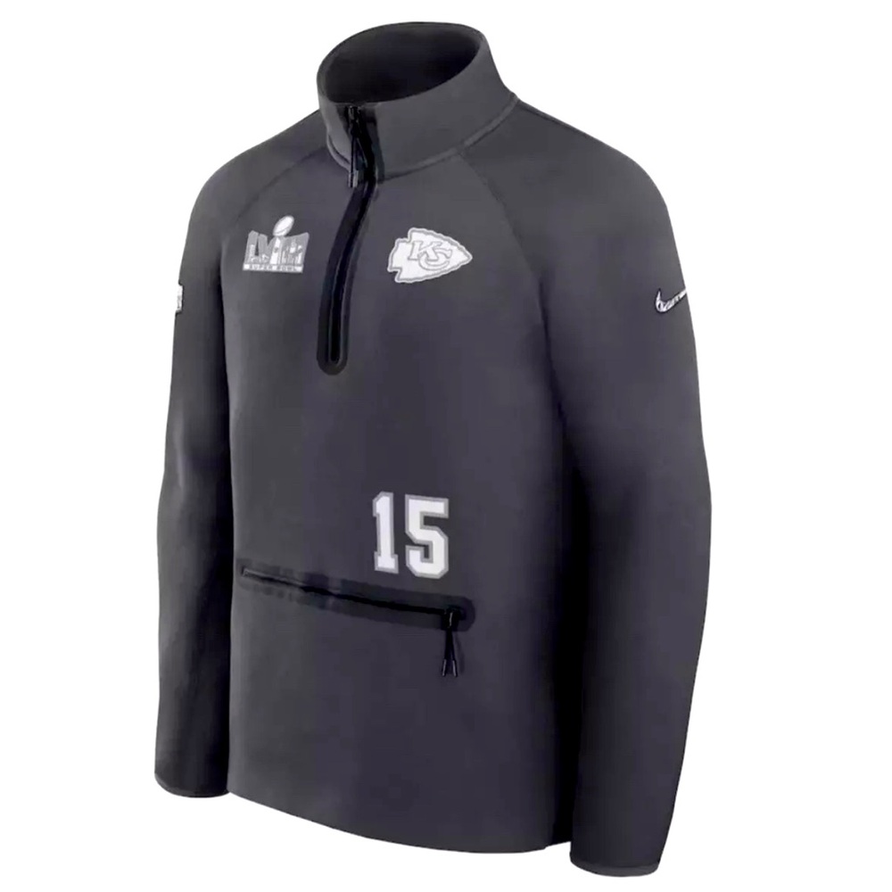 Kansas City Chiefs Super Bowl LVIII Opening NightTech Fleece Size M